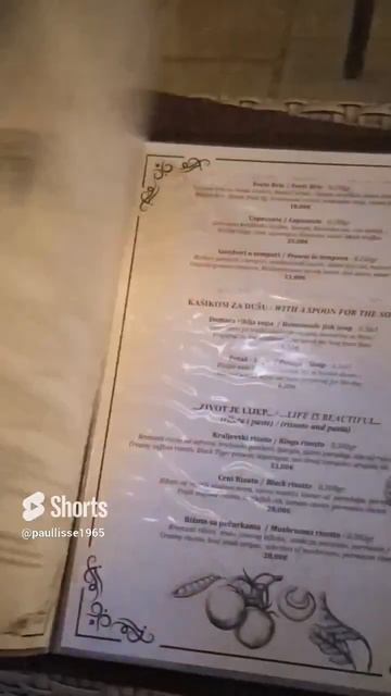 Лобстер (он же омар) в ресторане Черногории 🦐😎✌️🔥 смотреть онлайн