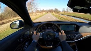 Mercedes-Benz S350d W222 2018 POV Test Drive