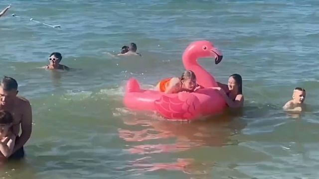 МОРЕ В ГОЛУБИЦКОЙ СЕГОДНЯ. Тёплая вода. Отдых с детьми 2024