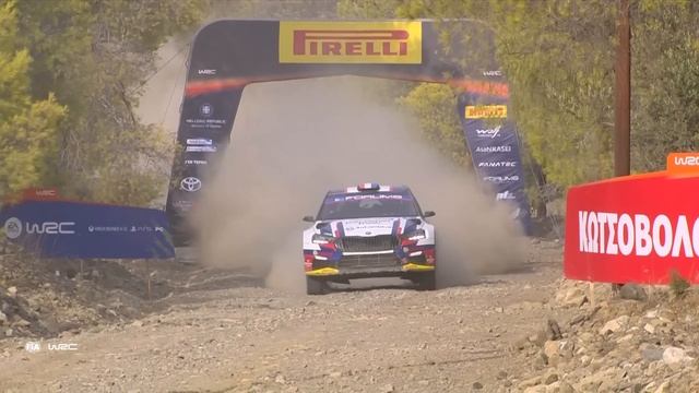 WRC2 Final Day Highlights | WRC EKO Acropolis Rally Greece 2024