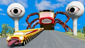 МОНСТРЫ ПРОТИВ МАШИНОК: СУПЕР ДЛИННАЯ ТРАССА! 🛠️