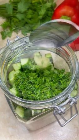 🥒 Малосольные огурчики
#закуски