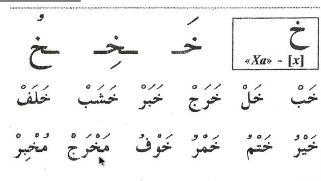 Муаллим Сани 21 урок Буква ха خ смотреть онлайн