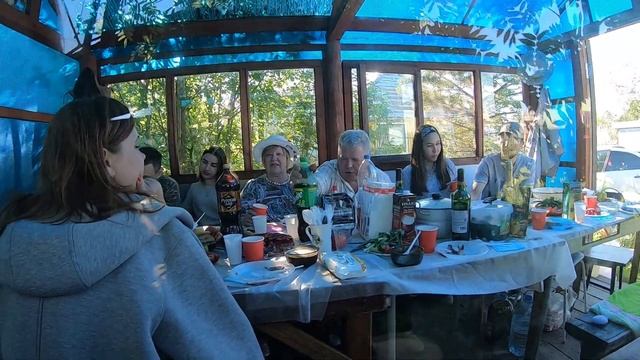 Папина денюха 🎂  и шашлындос 🍖 🍓🌼