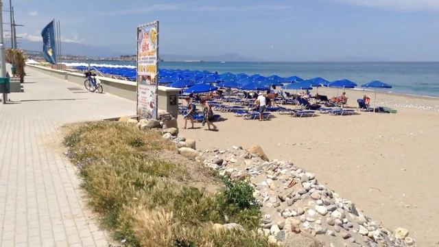 Крит, Ретимно, набережная смотреть онлайн