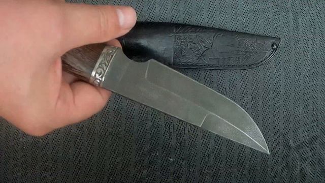 Нож Золотоискатель (алмазка, венге, мельхиор) www.korenok.ru смотреть онлайн