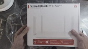 Huawei WiFi ax2 new роутер распаковка 1 часть