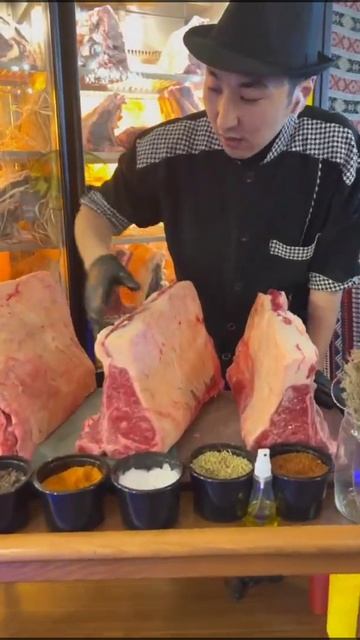 Ангуса Рибай стейк 🥩🥩 смотреть онлайн