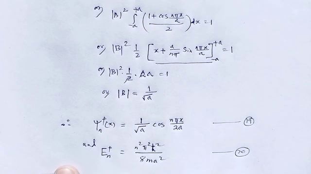 QUANTUM MECHANICS & APPLICATIONS: Particle in a one dimensional box / Infinite deep potential well