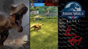 Эдмонтогуанодонт и Процератомим в битве динозавров Jurassic World Alive