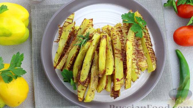 Ни капли масла! КАРТОШКА "ФРИ" В ДУХОВКЕ
