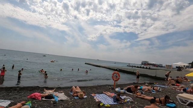 Живём в АДЛЕРЕ купаемся в СОЧИ 2024 🌞🐬🐬🐬