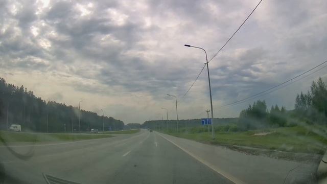 Движение на автомобиле из посёлка Боровский в санаторий "Ласточка" смотреть онлайн