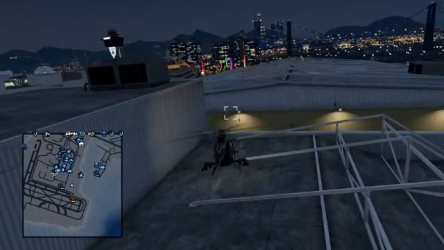 GTA Online - Killing People With The Buzzard And The Hydra