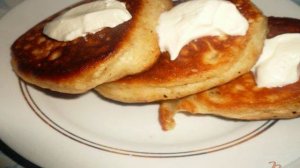 Оладьи с овсяными отрубями