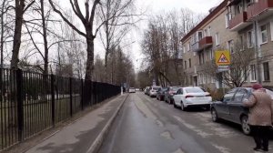 Москва 3828 2-я Ватутинская улица весна день