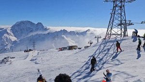 гора Эльбрус, станция Гарабаши 3847м.