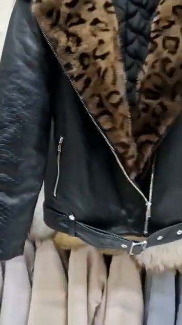 Косуха натуральная кожа. Воротник Норка. смотреть онлайн