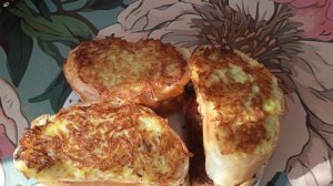 "БУТЕРБРОДЫ С СЫРОЙ КАРТОШКОЙ И ЯЙЦОМ" СУПЕР❗❗