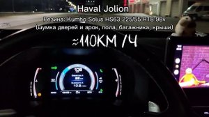 Сравнение шумки Changan CS35plus new 2024г. vs Haval Jolion 2023г.