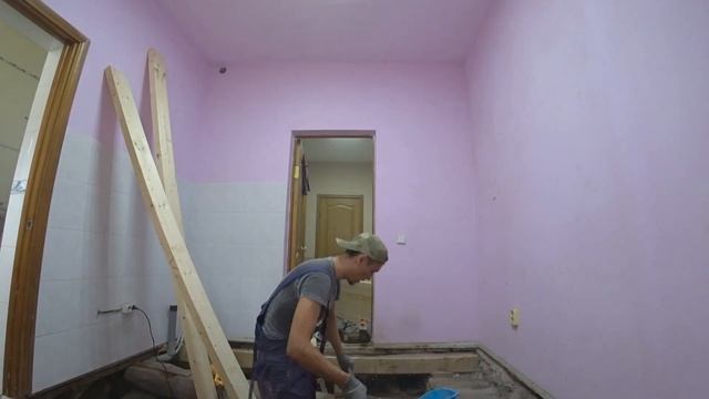 ВСЕ ПРЕЛЕСТИ ЛЕТА - ЖАРА, МУСОР И СТРОЙКА ) РЕМОНТ СГНИВШЕГО ПОЛА - ТРЕТИЙ ДЕНЬ НА ОБЪЕКТЕ ! СТОЛЫЧ