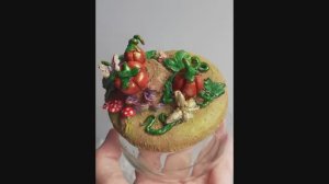 DIY_Как украсить баночку. Декор._Баночка с Тыковками.