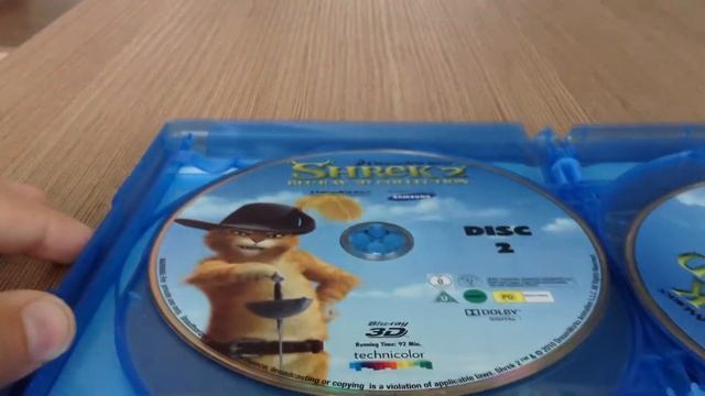 Обзор Blu - ray издания "Shrek 3D the complete collection"