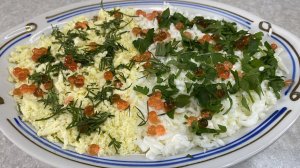 Очень вкусный салатик "Морячок" Приятно удивил меня простотой и вкусом.