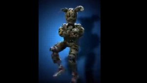 Спрингтрап танцует под песню.