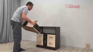 Спальный гарнитур Эрика. Комод, сборка ШкафШоп