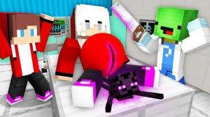 сестра Джей Джей беременна Эндерманом— Мультик с Персонажами Майнкрафт