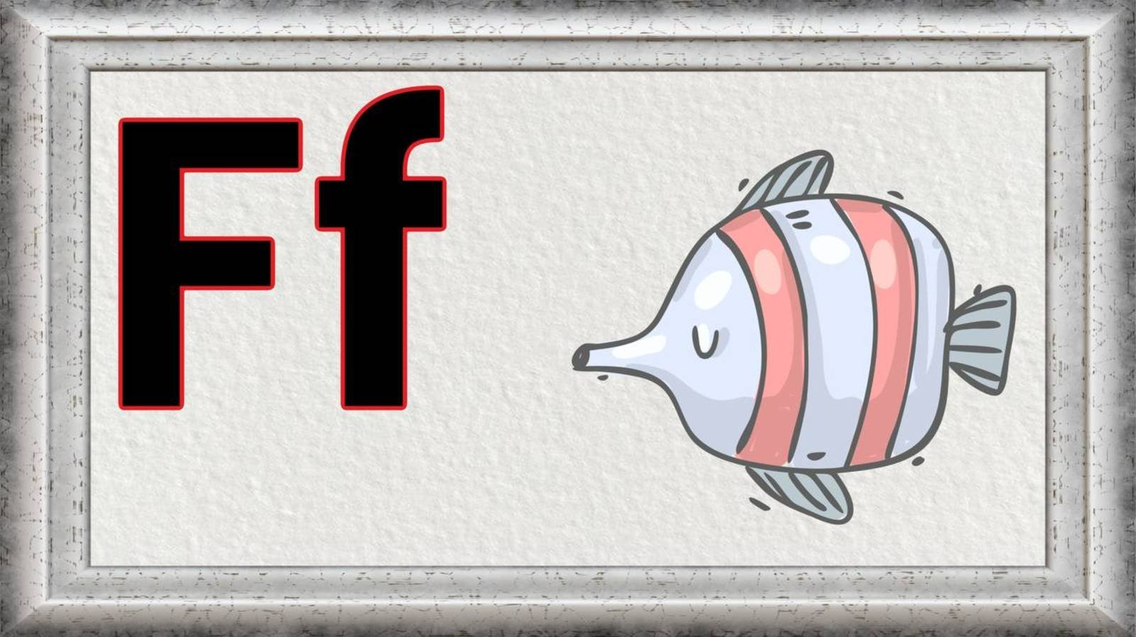 Ff Letter (ABC) - The Alphabet  // Phonics