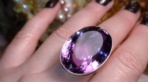 Гигантские Аметисты 😍 Индийское Серебро и Природные Самоцветы 💐😻💐