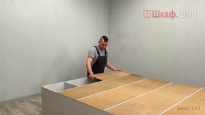 Спальный гарнитур Модена. Шкаф четырехстворчатый МШ-24, сборка ШкафШоп