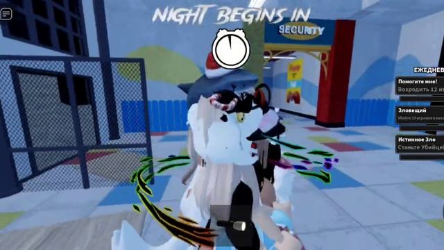 Всем привет киси! С вами Котик Снежок  игра: Survive the Slasher! Всех лавки