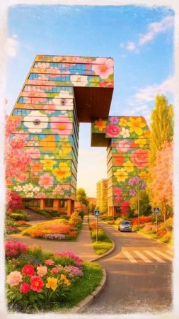Новосибирск в цветах
