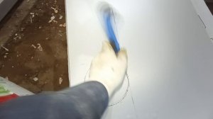 Приточная вентиляция в гараже . Монтаж, финал утепления передней стены.