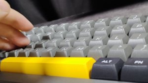 Epomaker Shadow X - нажатия клавиш