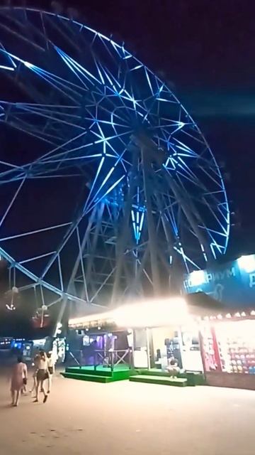 Лазаревское Сочи Сегодня Колесо Обозрения 🎡 Самое большое))) так красиво)) 13.07.22