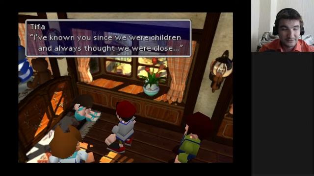 FF7 PS1 Blind Форт Кондор и воспоминания Клауда | 08.01.2022