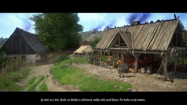 Kingdom Come: Deliverance  Gameplay Xbox One X / attack on the village