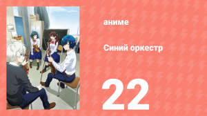 Синий оркестр 22 серия (аниме-сериал, 2023)