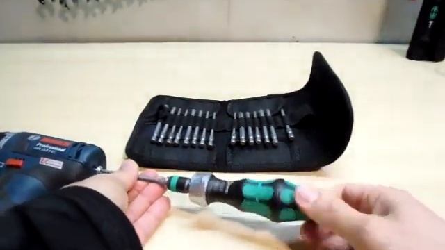 Wera Kraftform Kompakt 60 RA, Toller Ratschen Schraubendreher Bitsatz mit Nylontasche
