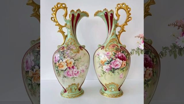 2 парных кувшина.Limoges.France Клеймо датируется 1962г Ателье Marcel Вотсап +79884862148 смотреть онлайн