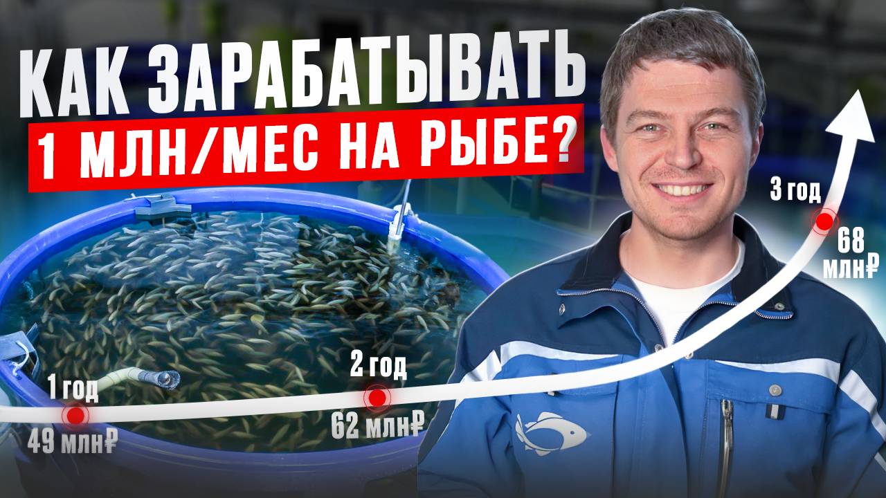 Это золотая жила! Разбор бизнеса на разведении рыбы в УЗВ за 10 минут с цифрами_ вложения и прибыль
