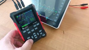 #TooLTop ET120MC2.  Двухканальный, цифровой, портативный осциллограф. Авто подстройка и  генератор.