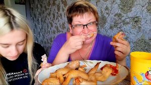 Обжор семейный/Копченые крылышки/Будешь есть со мной -куплю🤣, вопрос ребром🤭/