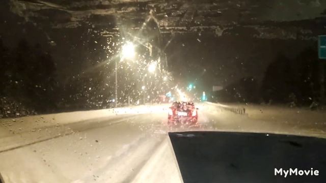 Снежок 😊😊😊на дороге!!! смотреть онлайн