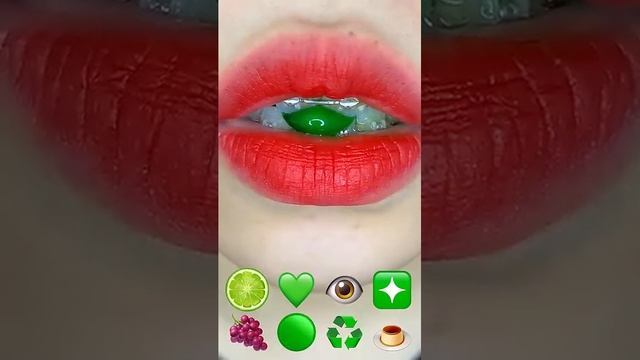 asmr ЗЕЛЕНЫЕ ПРОДУКТЫ звуки еды