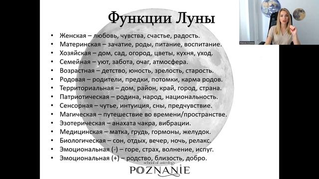 ЛУНА в гороскопе. Луна в натальной карте. Луна в астрологии. смотреть онлайн
